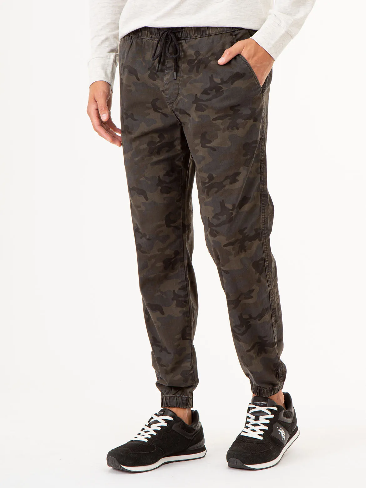 CAMO TWILL JOGGER