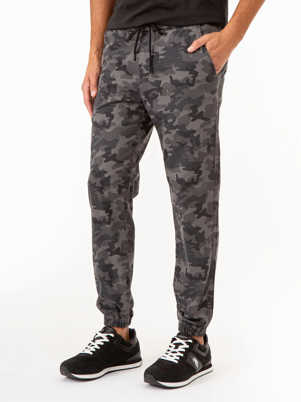 CAMO TWILL JOGGER