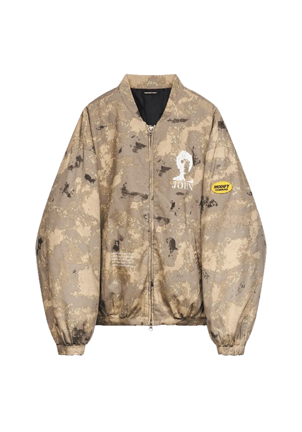 Camouflage MA1 Padded Jacket