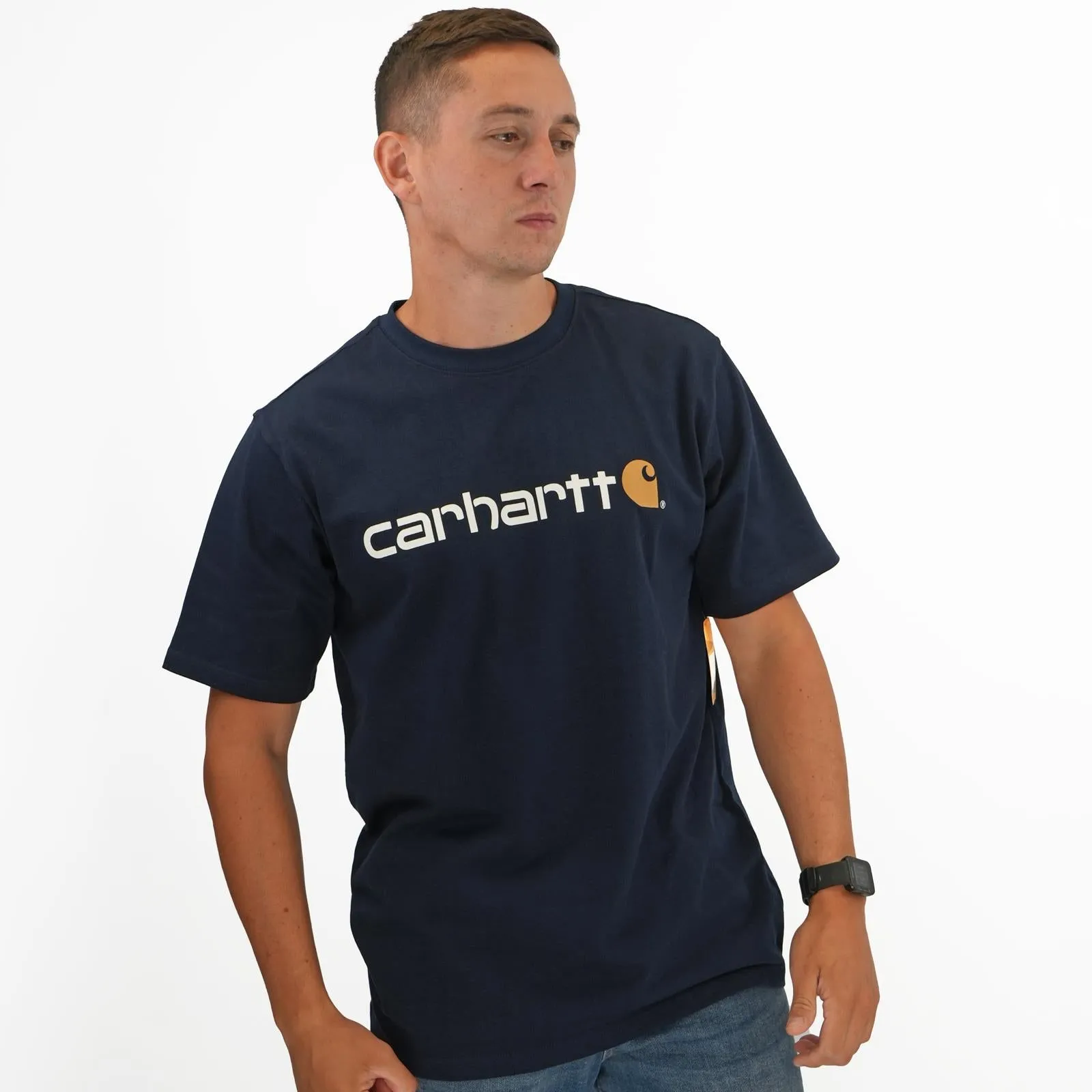 Carhartt Relaxed Fit Heavyweight Black T-shirt