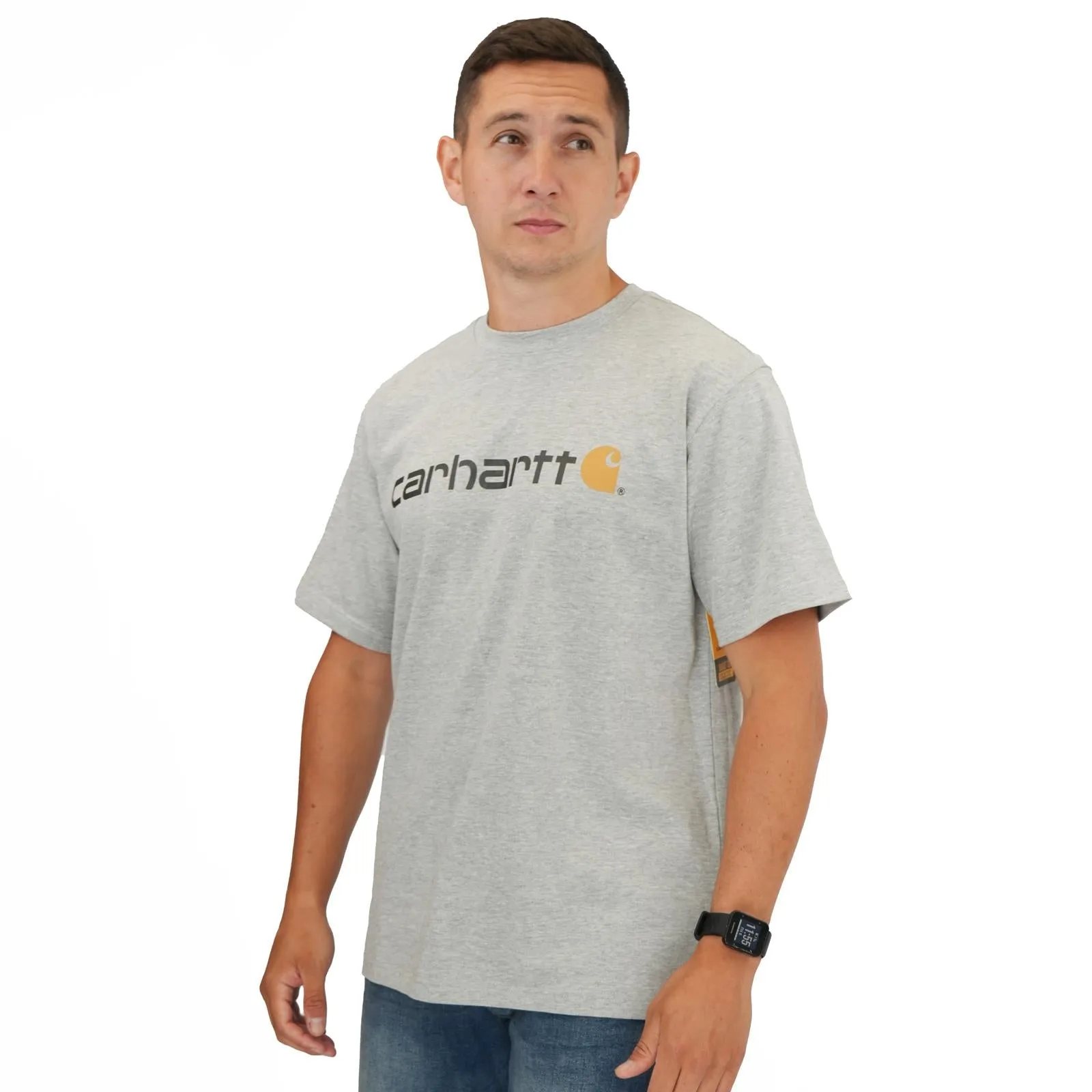 Carhartt Relaxed Fit Heavyweight Grey T-shirt