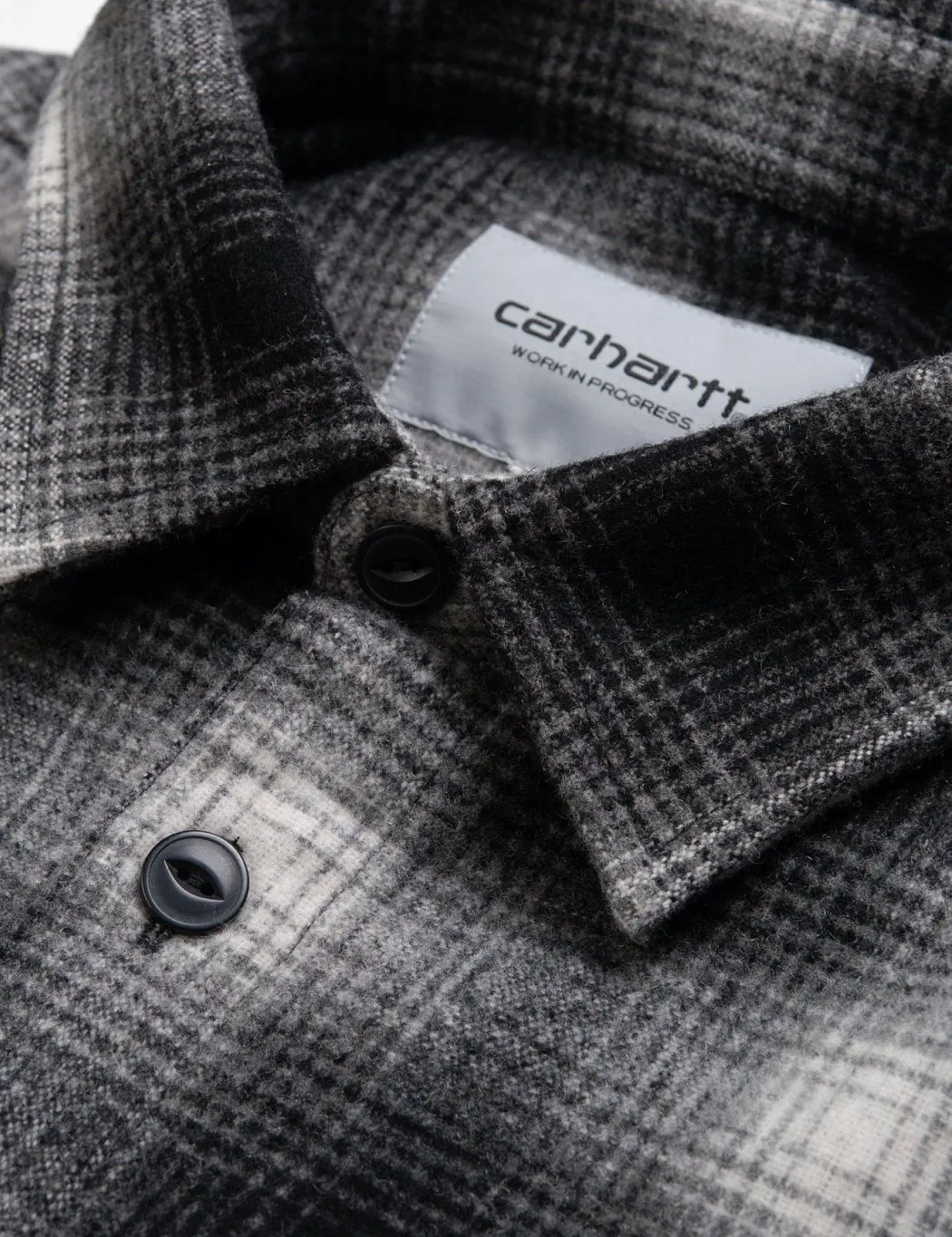 Carhartt-WIP Halleck Shirt - Black Halleck Check