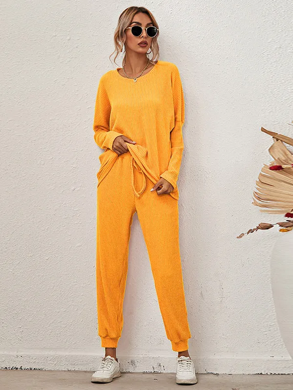 Casual Loose Pockets Loungewear