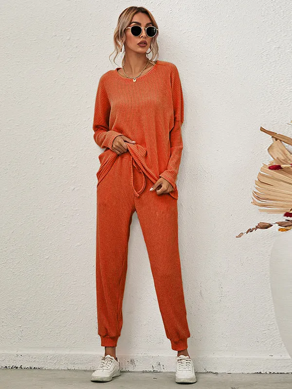 Casual Loose Pockets Loungewear