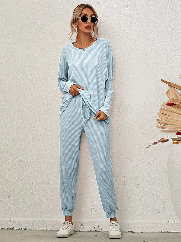 Casual Loose Pockets Loungewear