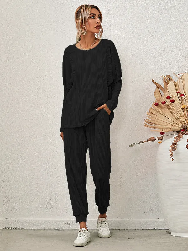 Casual Loose Pockets Loungewear