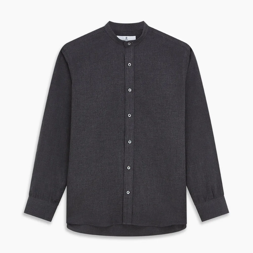 Charcoal Cotton Blend Weekend Fit Blake Shirt