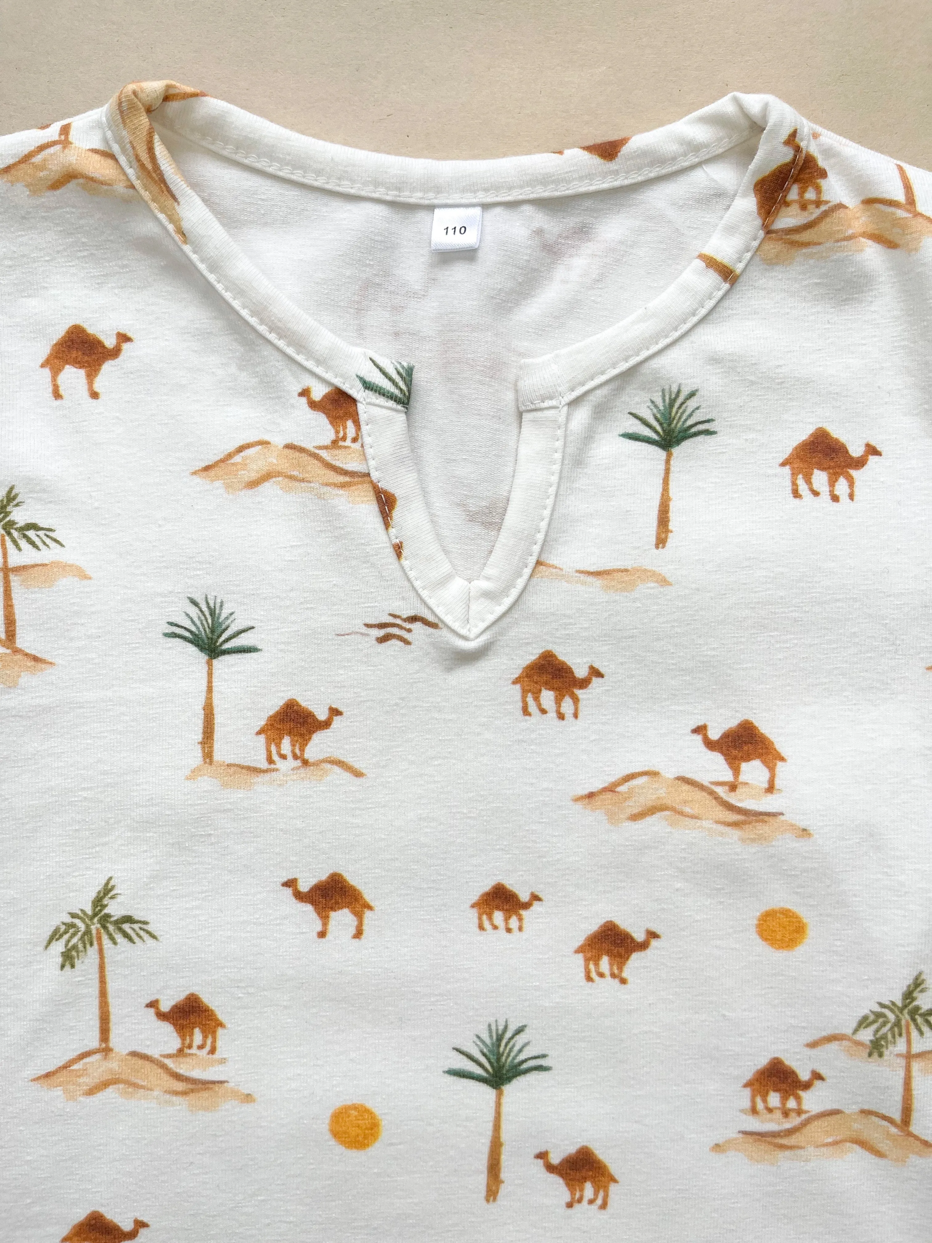 CHRIS - BOYS PYJAMA DESERT PRINT