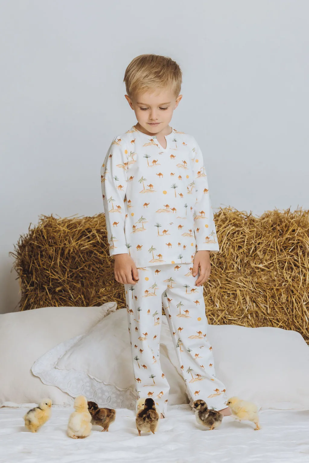 CHRIS - BOYS PYJAMA DESERT PRINT