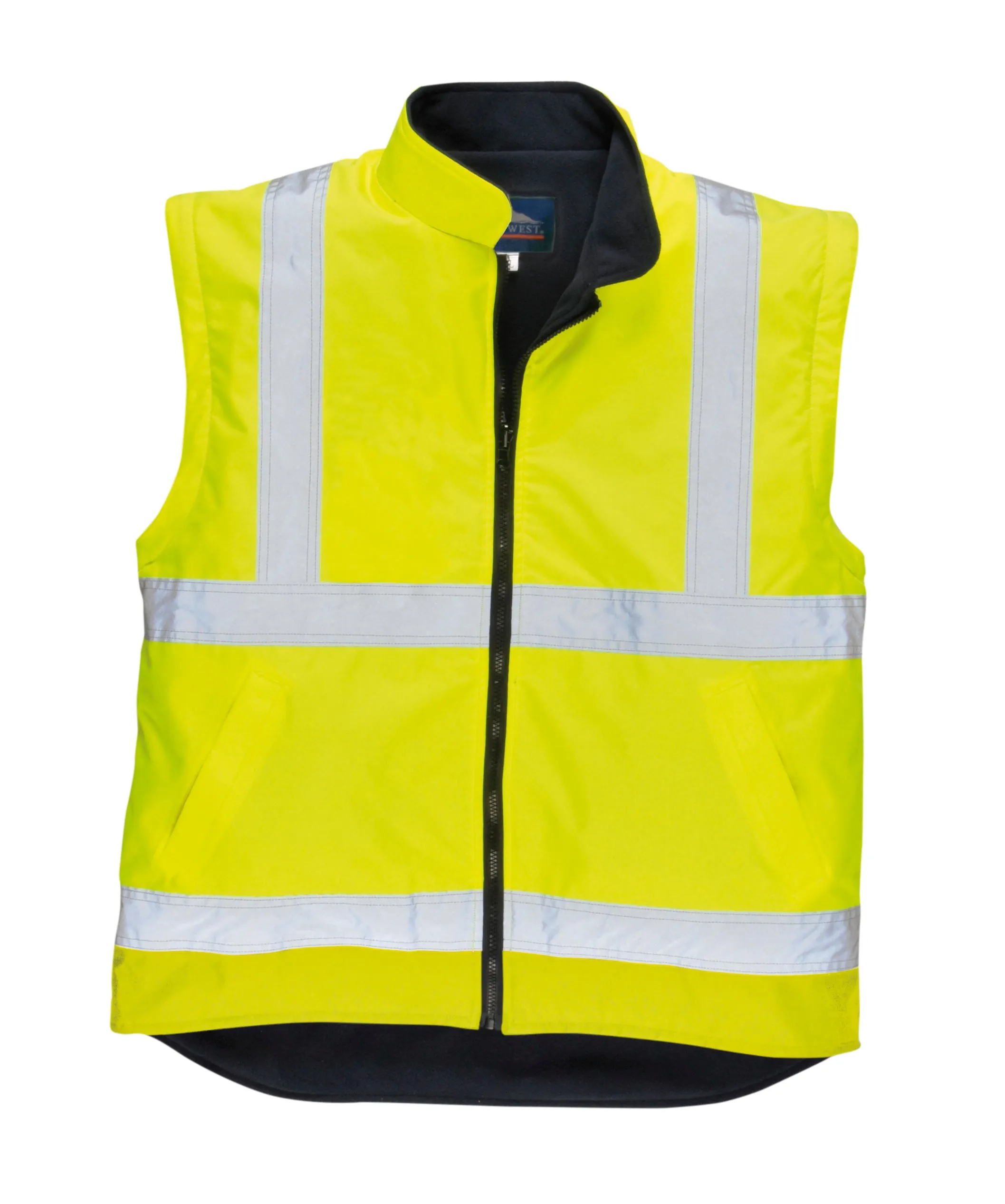 Class 3 Portwest Yellow Hi-Vis Executive 5-in-1 Jacket