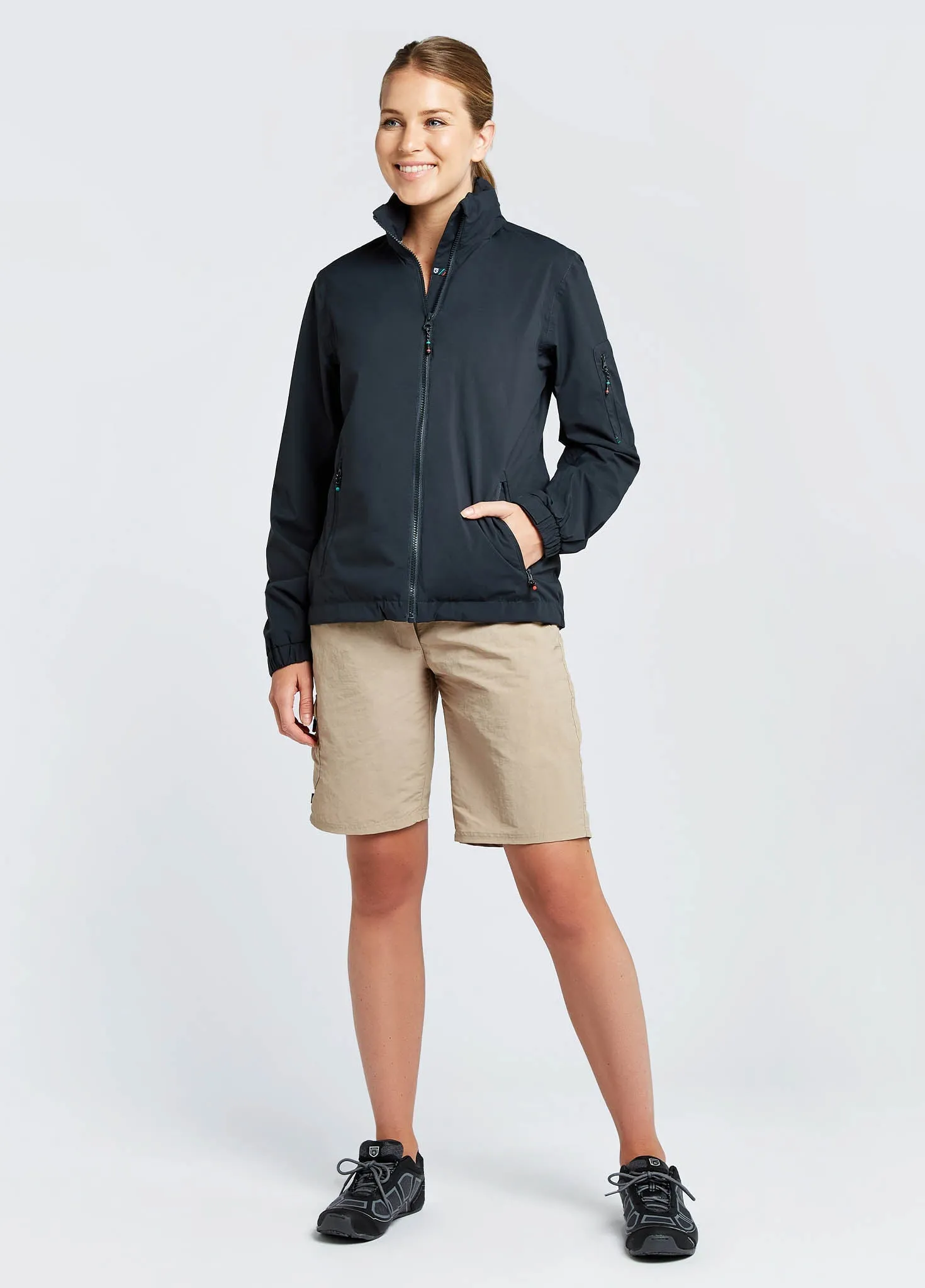 Corfu Women's Crew Jacket - Graphite