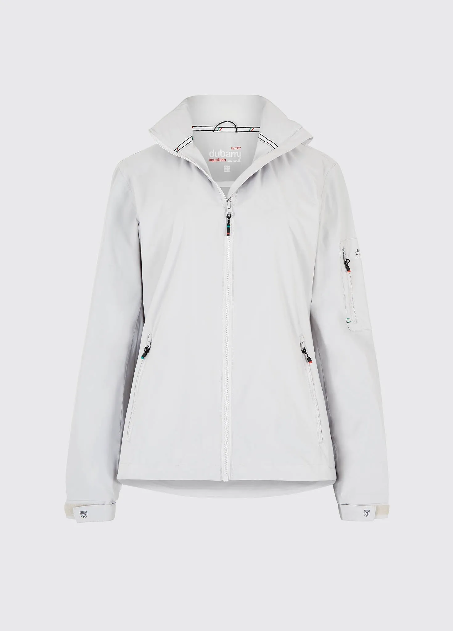 Corfu Women's Crew Jacket - Platinum