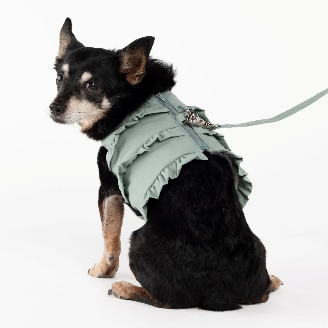 Cozy Fleece Lined Winter Harness - Cement