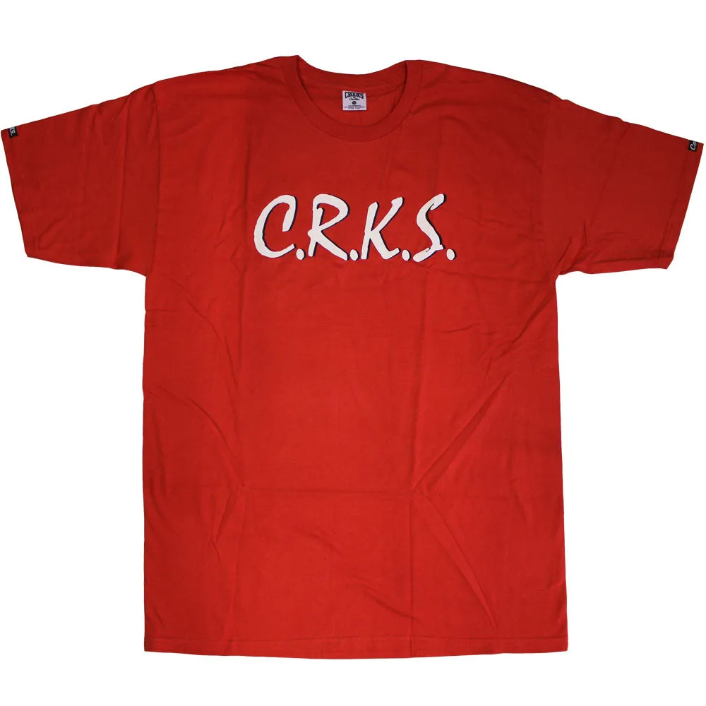 Crooks & Castles Dare Me T-shirt Red