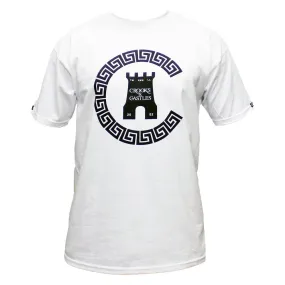 Crooks & Castles Greco Chain C T-shirt White