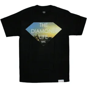 Diamond Supply Co Diamond Life NYC T-Shirt Black