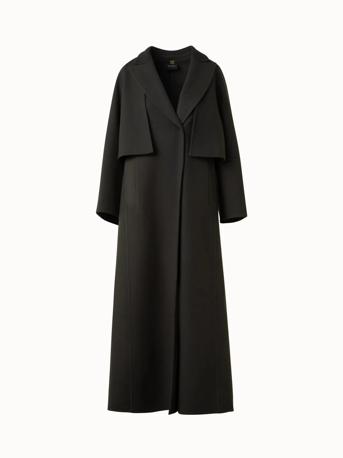 Duo Coat - Wool Cashmere Coat Changeable into Long Vest and Bolero