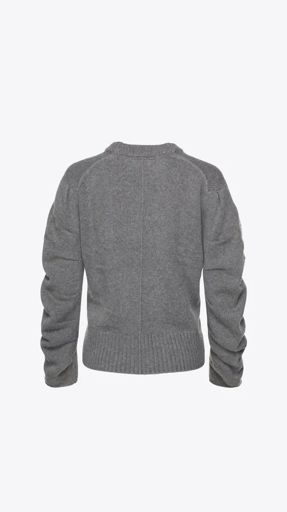 Elira Crew Sweater - Stoney Melange