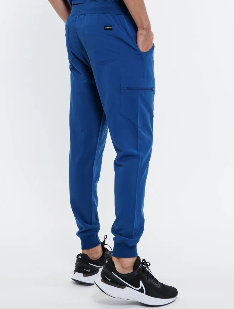 Essential Jogger Scrub Pants - Royal Blue