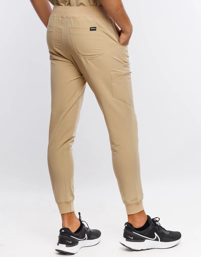 Essential Jogger Scrub Pants - Warm Sand