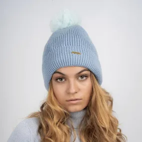 Fifi Fleece Lined Beanie - Cornflower