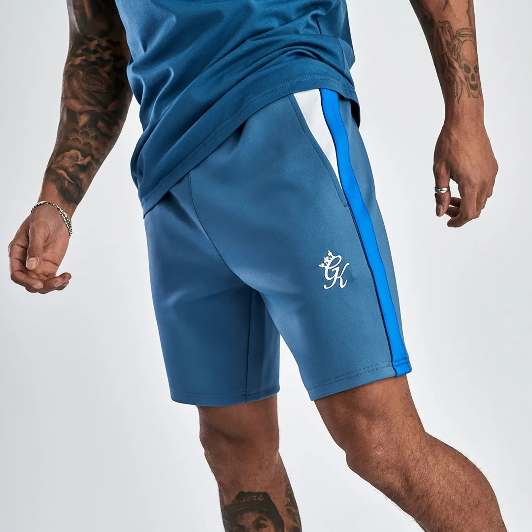 GK Core Plus Contrast Poly Short - Blue Mist