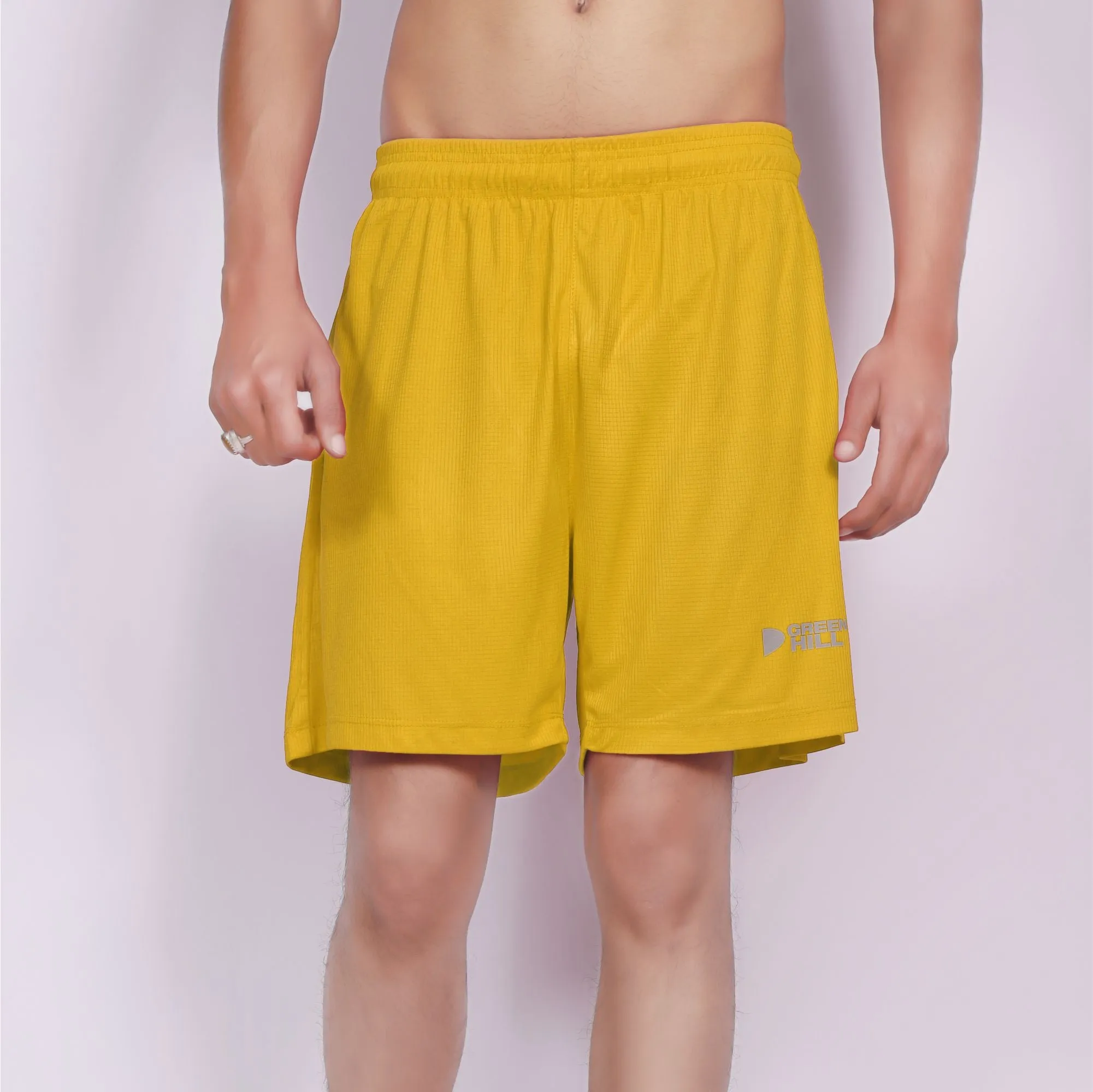 Green Hill Men Running GYM Short (Pack of 2)