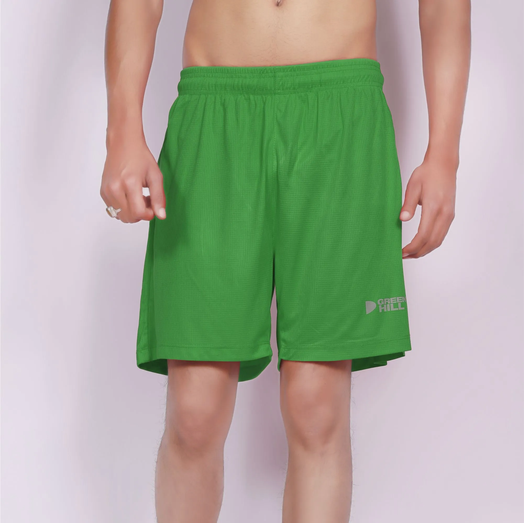 Green Hill Men Running GYM Short (Pack of 2)