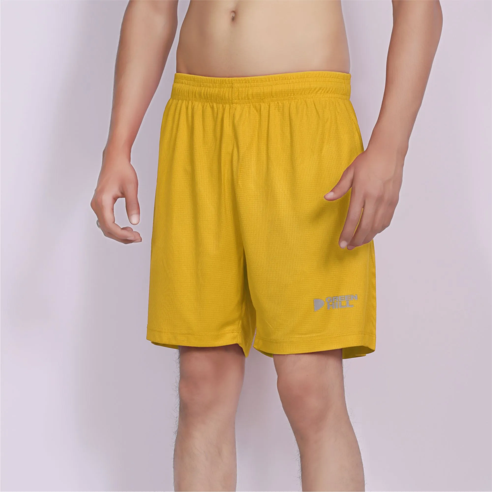 Green Hill Men Running GYM Short (Pack of 2)