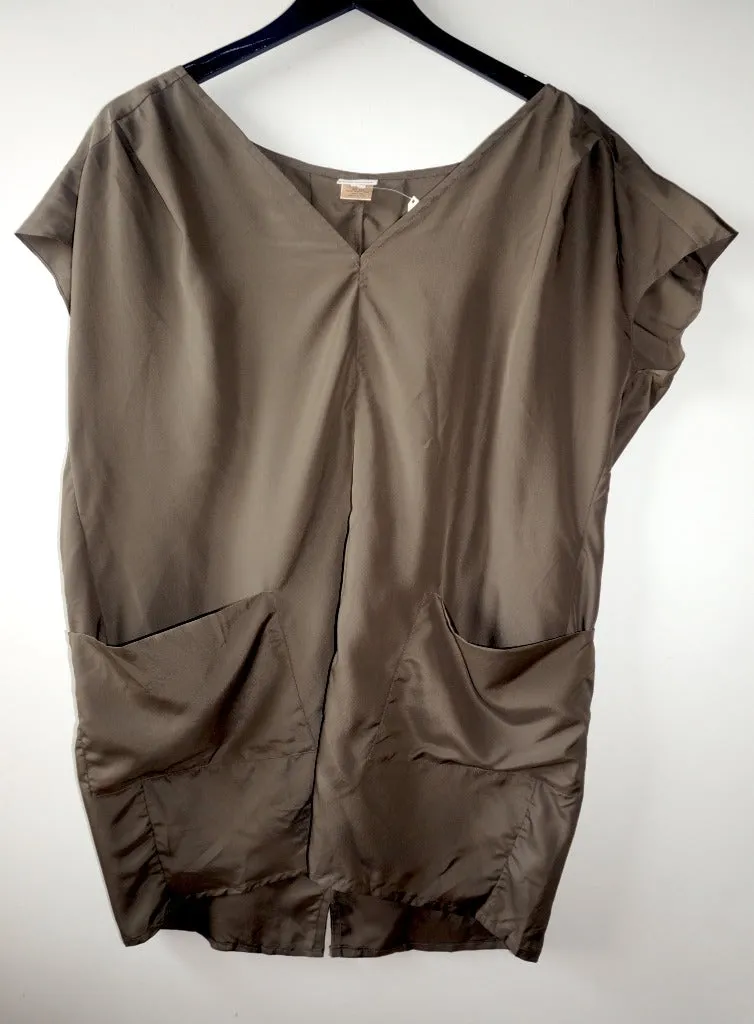 HAKKEN DRESS - (METAL) SILK SALE