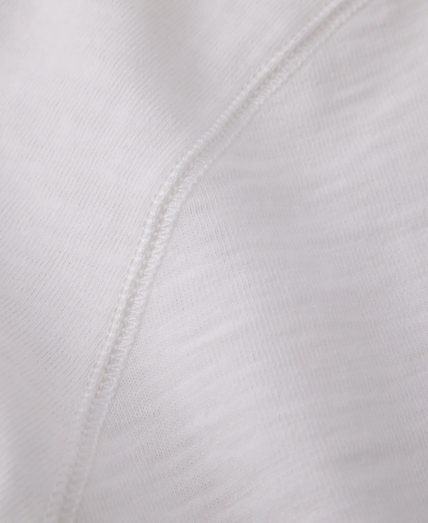 Heavyweight US Cotton Gusset Tubular T-Shirt - White