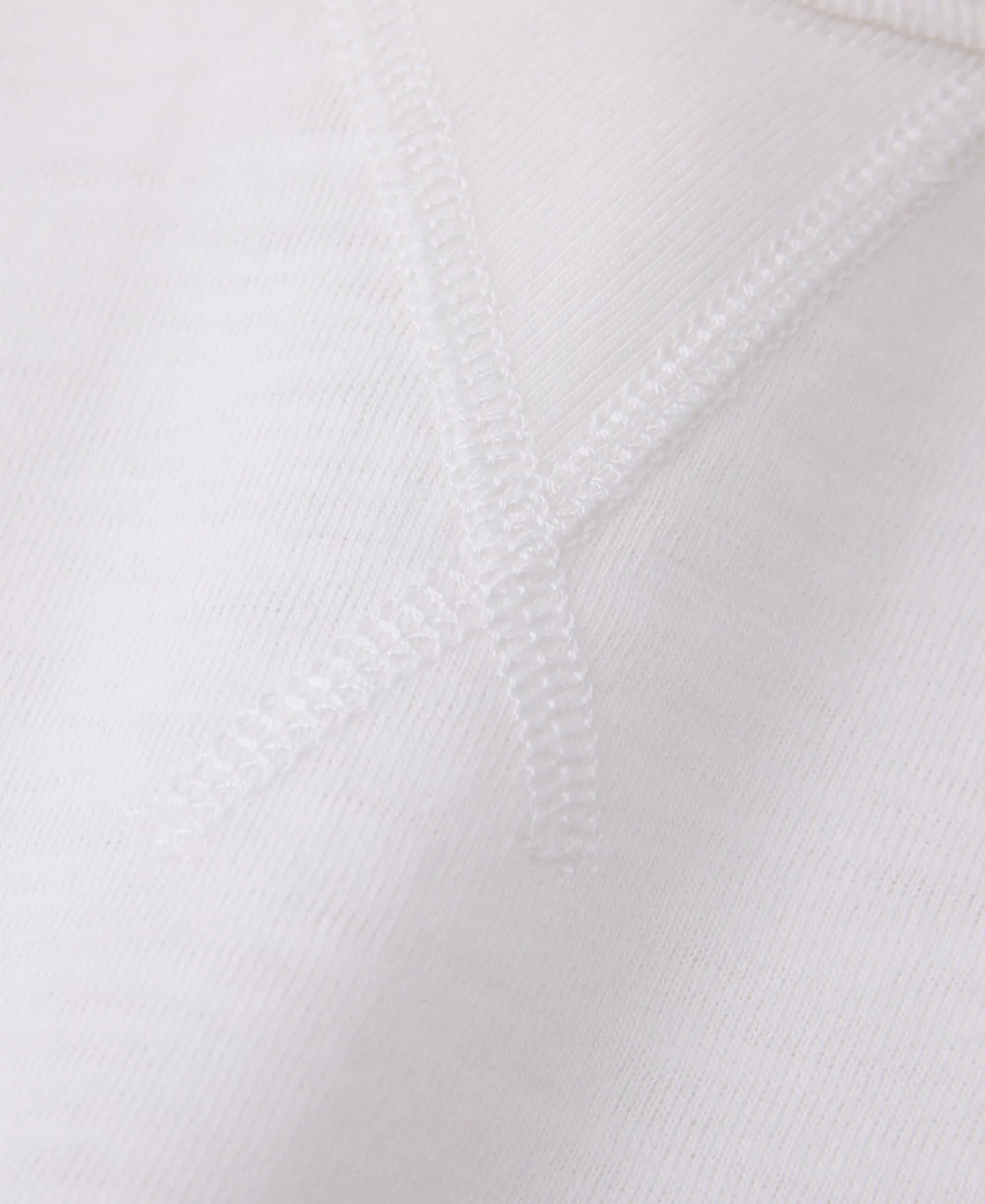 Heavyweight US Cotton Gusset Tubular T-Shirt - White