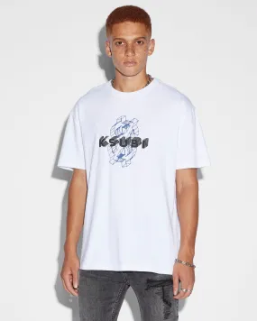 HOLOGRAPH BIGGIE SS TEE TRU WHITE