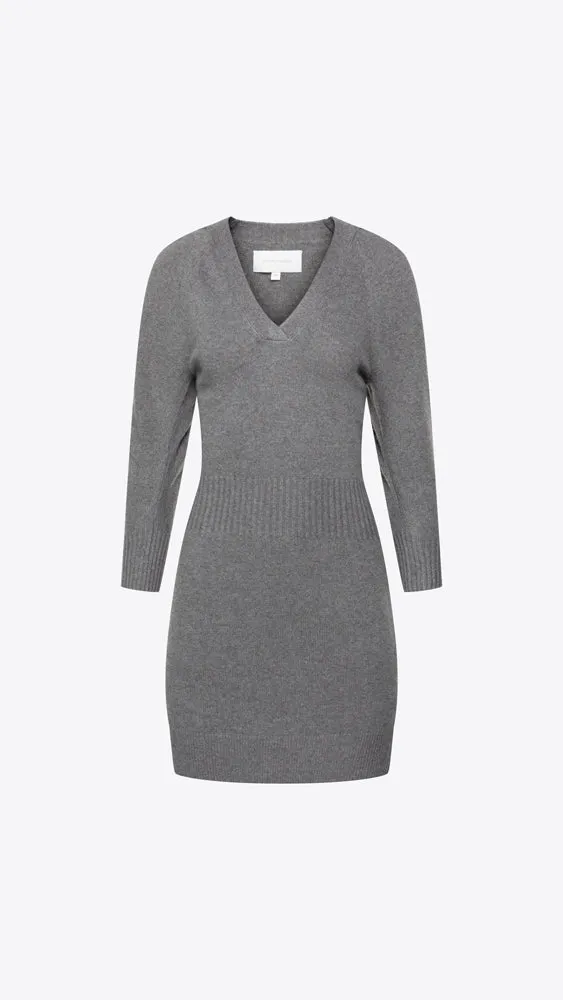 Idris Dress - Stoney Melange