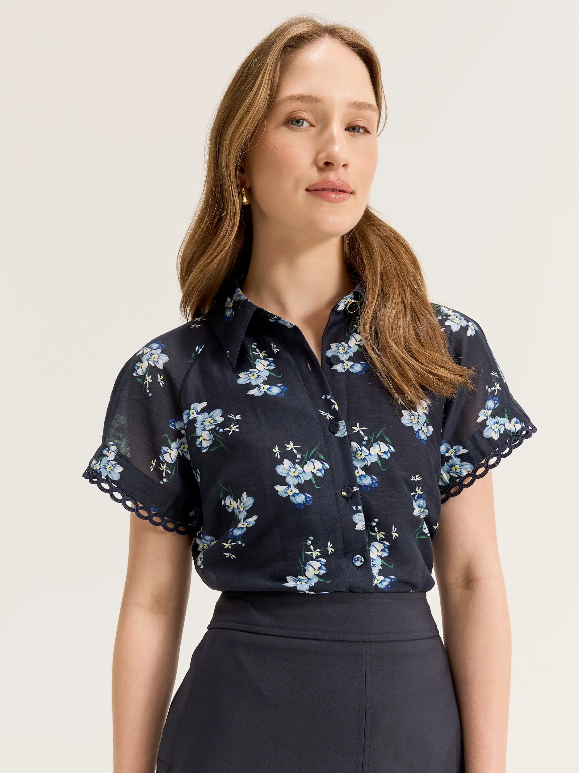 Iris Floral Shirt