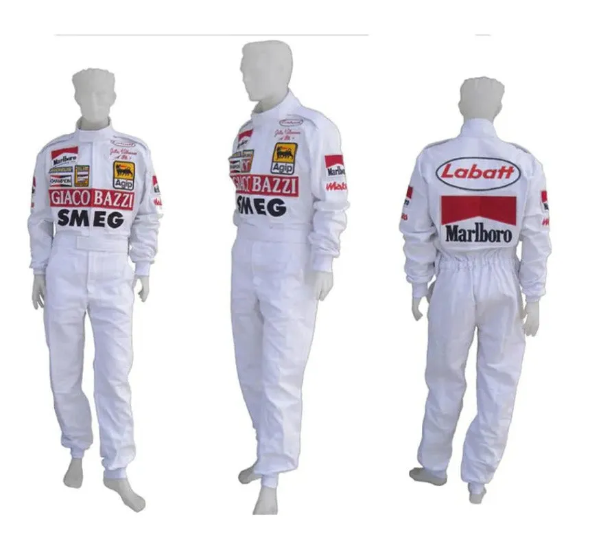 Kart Racing  Embroidered  Suit-03