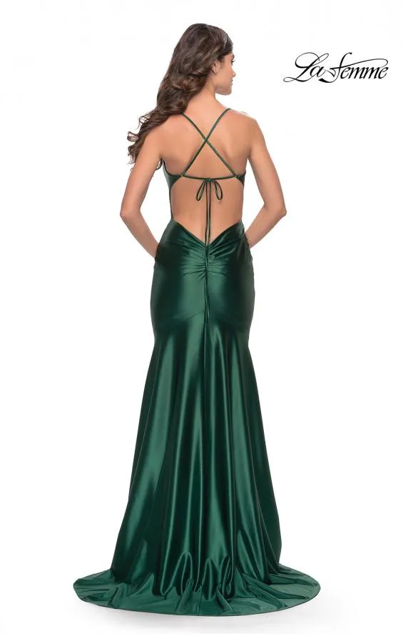 La Femme 31397 Liquid Jersey Trump Gown