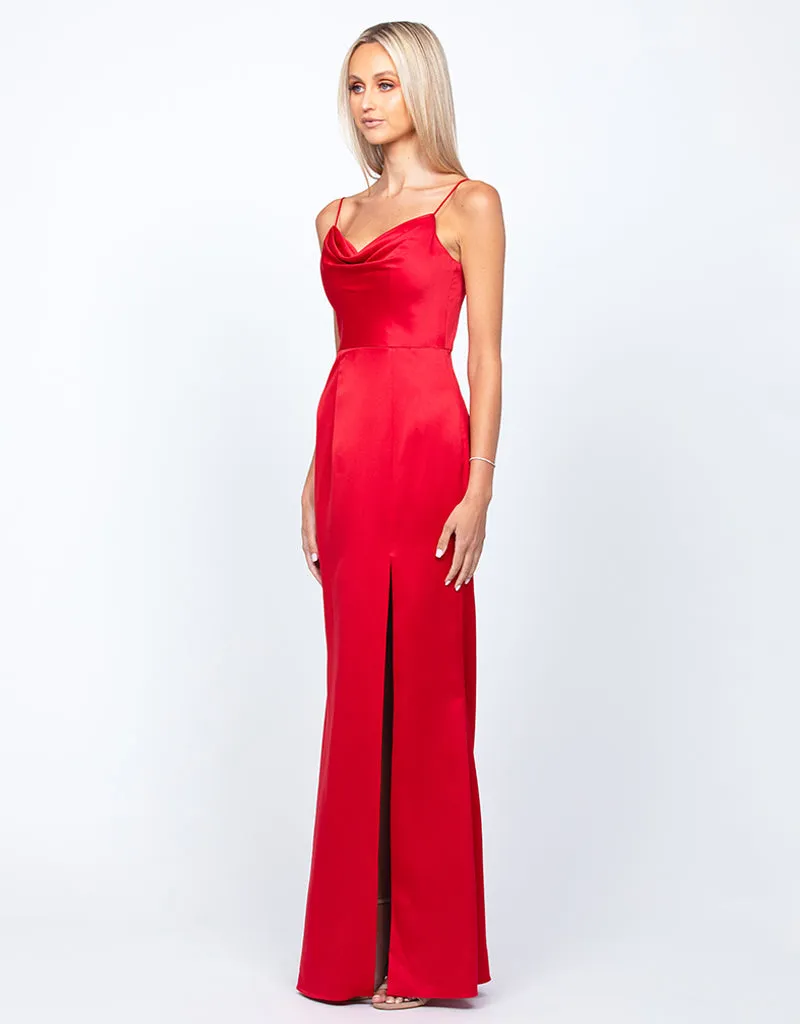 LANA DRAPED COWL GOWN B54D11LCB