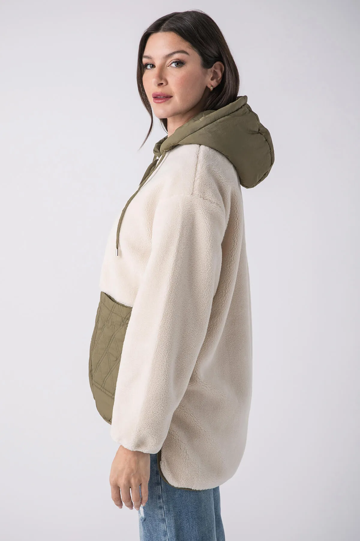 Lili Sidonio Hooded Fleece Jacket