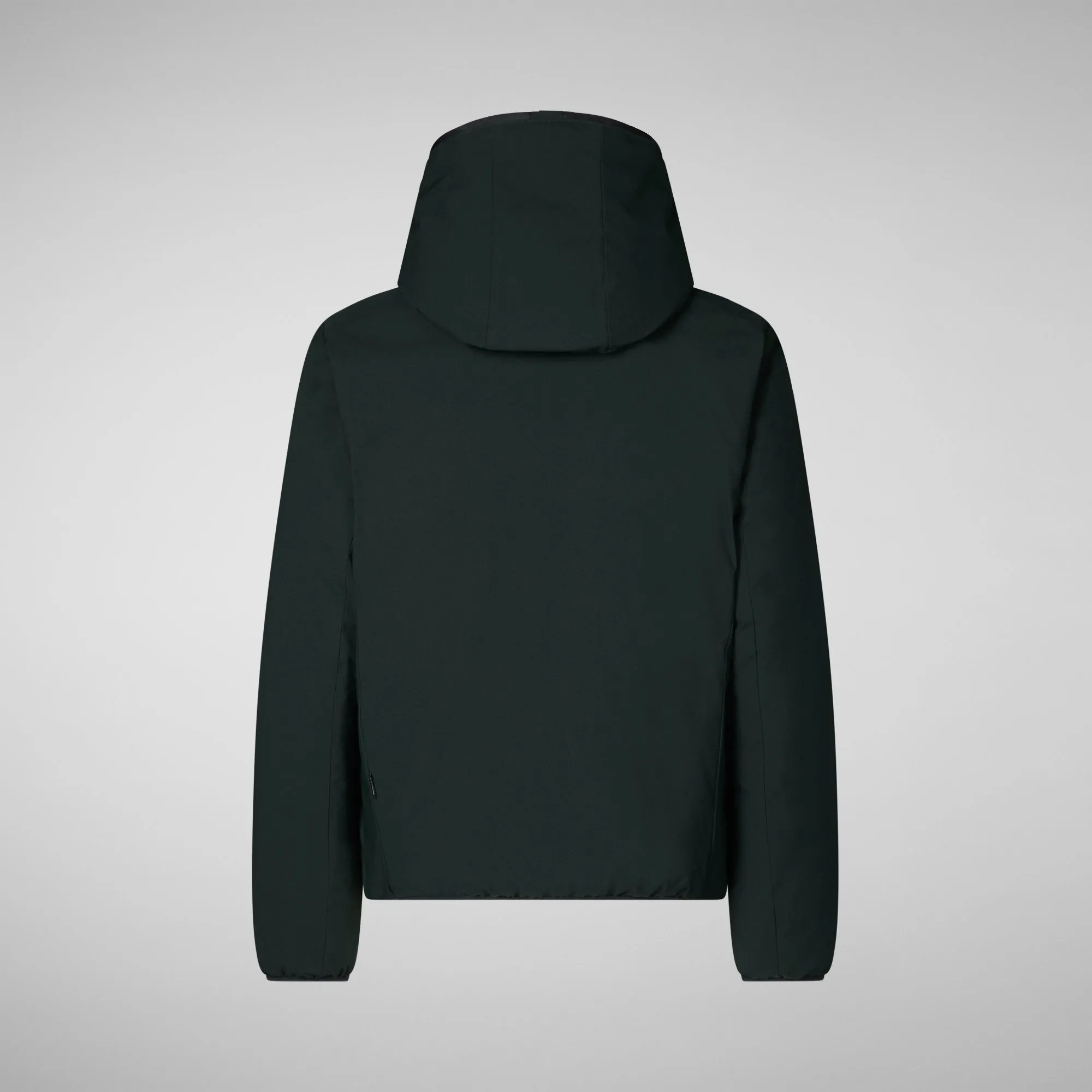 Man's animal free jacket Ezra in green black