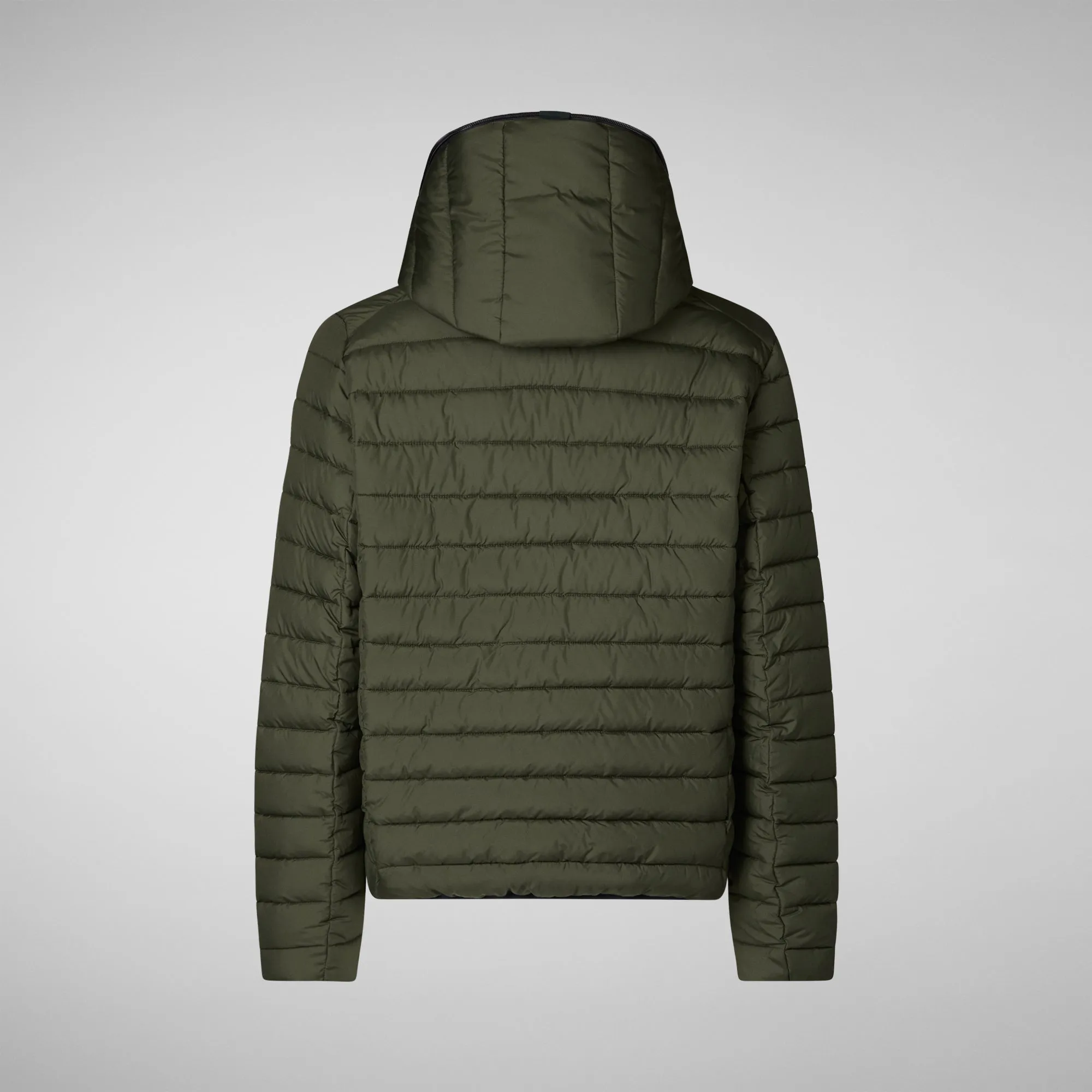 Man's animal free jacket Ezra in green black