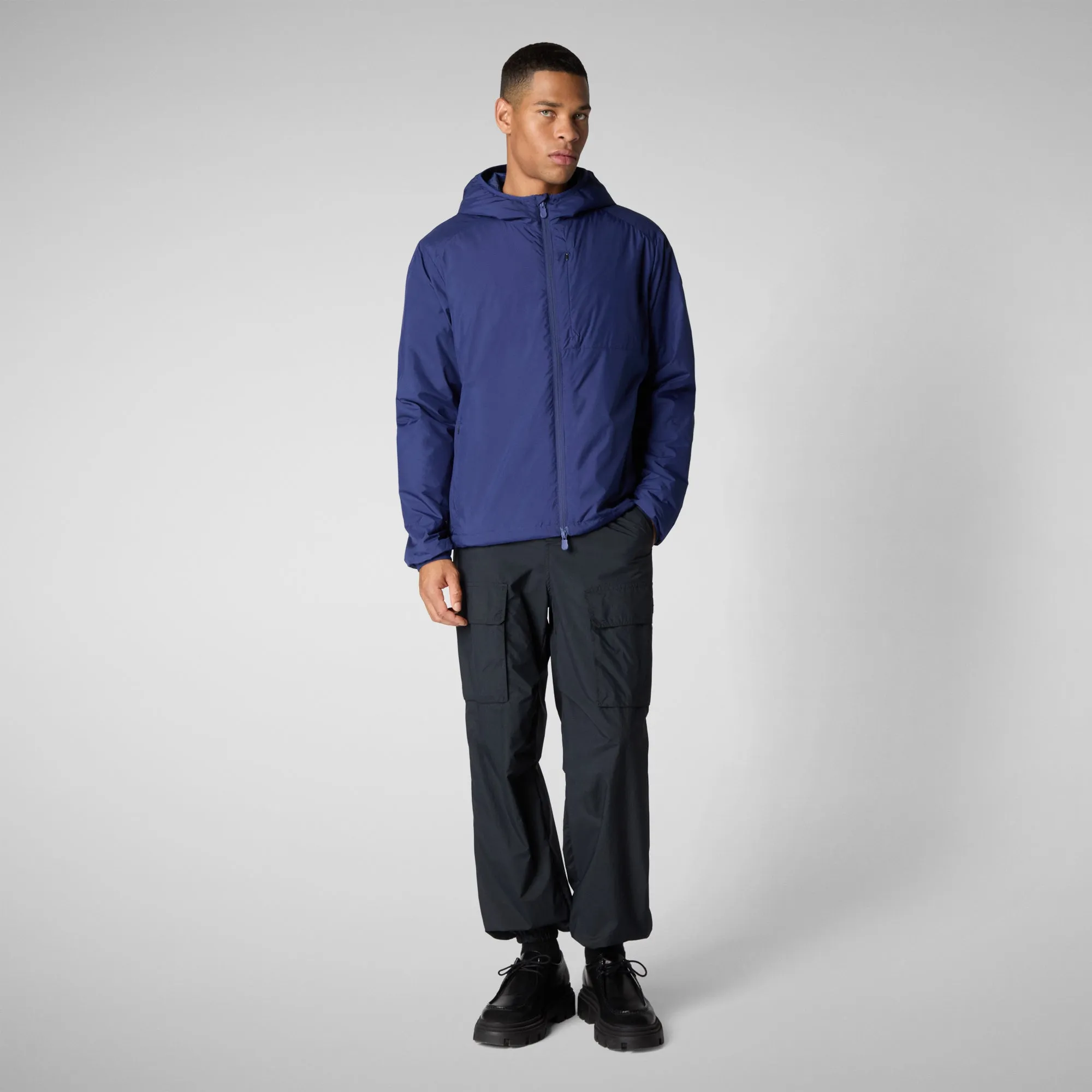 Man's jacket Wilbur in eclipse blue