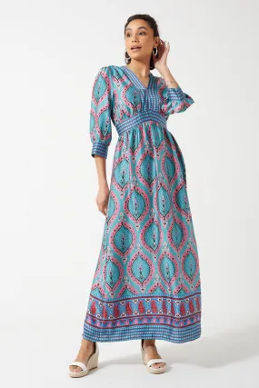 Marc Angelo Long Sleeved Maxi Dress