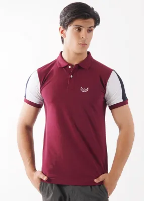 Maroon Maritime Polo