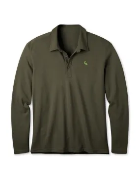 Men's Divide Jackalope Pique Polo LS