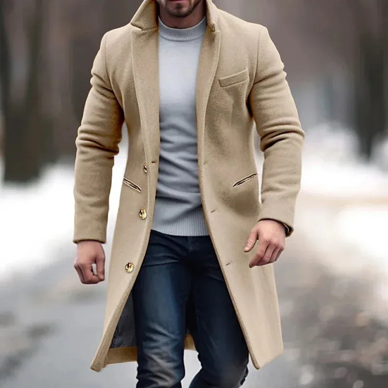 Men's Executive's Woolen Coat