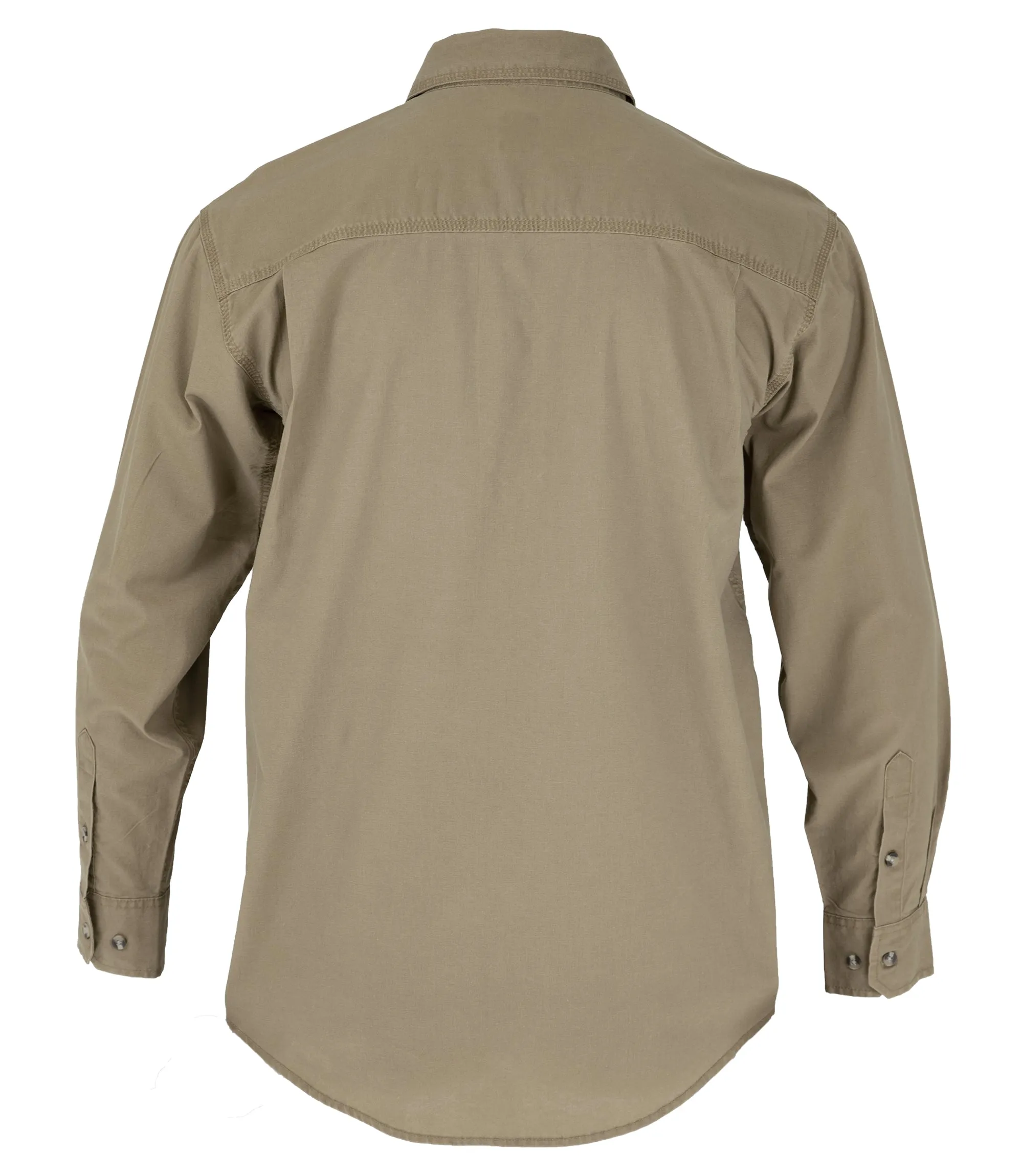 Men's Long Sleeve Weathered Work Shirt