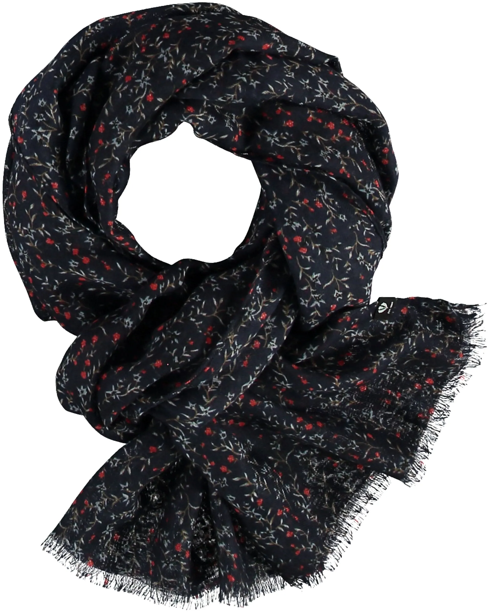 Mille Fleur Polyester Print Scarf