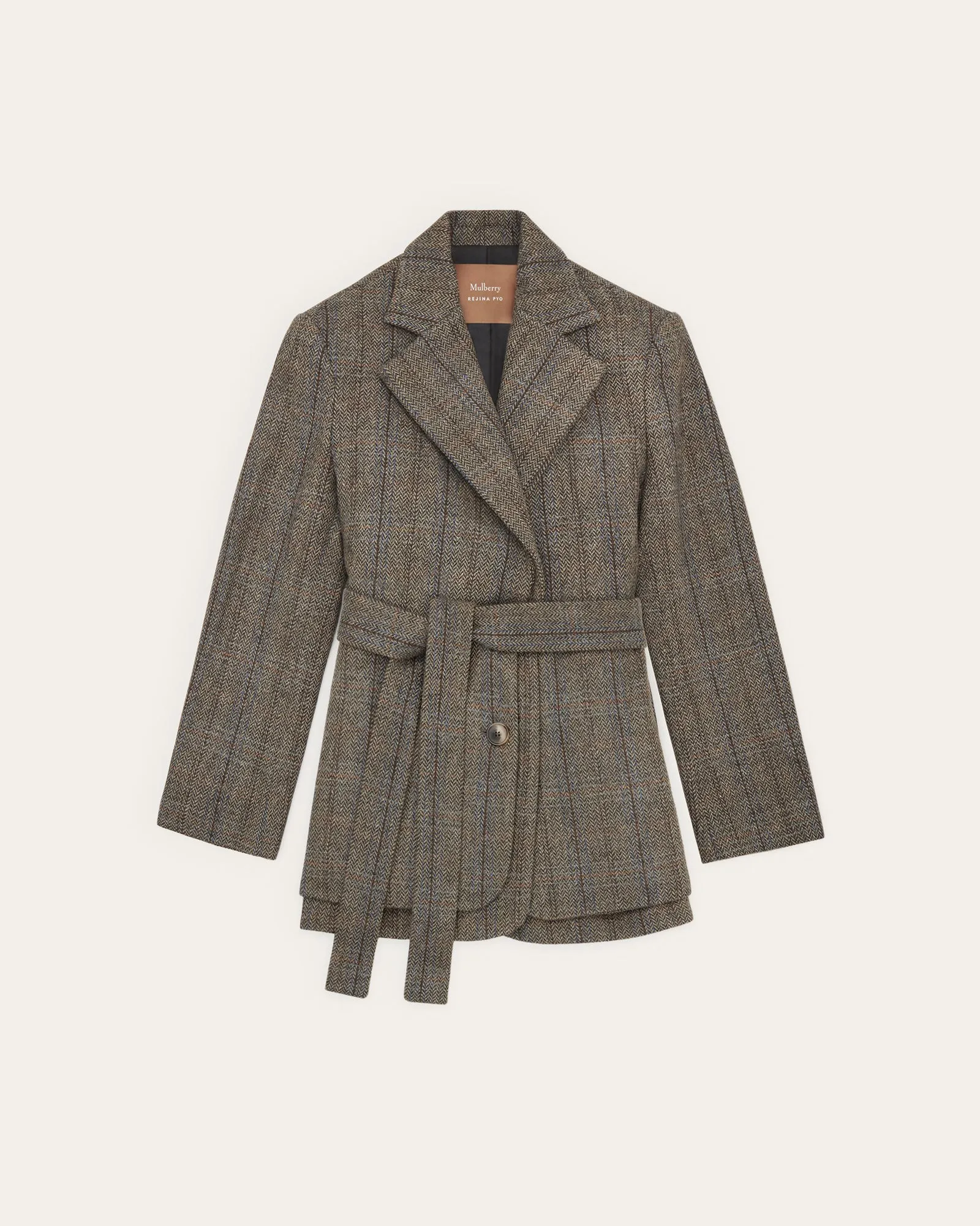 Mulberry x Rejina Pyo Heritage Suit Jacket Heritage Check