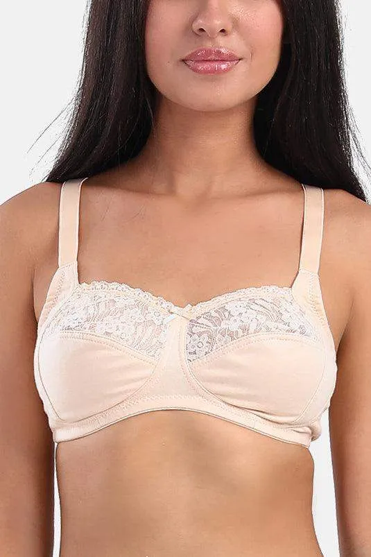 Non-Padded Bra with Lace